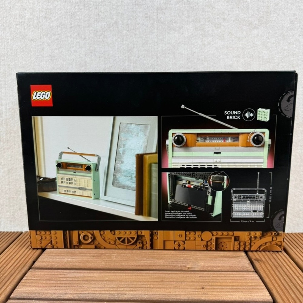 LEGO Icons Retro Radio Sound Brick 10334 NEW